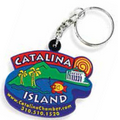 1.5" 3-D PVC Key Tags